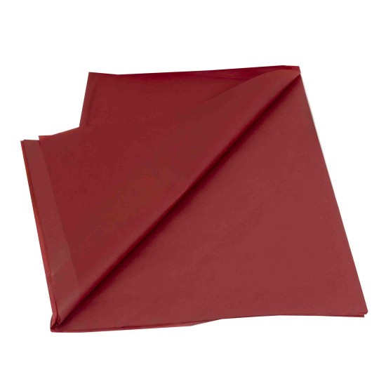 Set 40 coli hartie de orez, culoare grena, 50x70 cm, B.S.P. / SL022_5