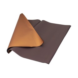Folie celofan, 20/set model 2 culori, culoare bronz 60x60 cm, B.S.P. / SL024_B