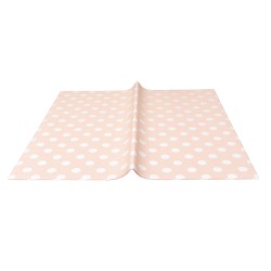 Folie celofan, 20/set model buline, culoare somon, 58x58 cm, B.S.P. / SL025_S