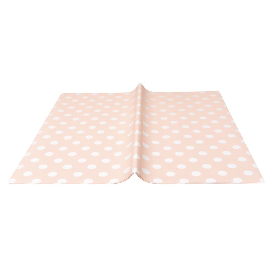 Folie celofan, 20/set model buline, culoare somon, 58x58 cm, B.S.P. / SL025_S