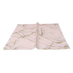 Folie celofan, 20/set model marmurat, culoare roz, 58x58 cm, B.S.P. / SL026_RZ