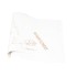 Folie celofan, 20/set model fashion, culoare alb cu auriu, 58x58 cm, B.S.P. / SL027_AU