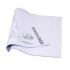 Folie celofan, 20/set model fashion, culoare lila cu negru, 58x58 cm, B.S.P. / SL027_L