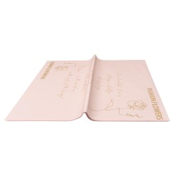 Folie celofan, 20/set model fashion, culoare portocaliu cu negru, 58x58 cm, B.S.P. / SL027_P