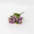 Buchet flori artiificiale, 5 fire, culoare roz, H 30, B.S.P. / SL059_1