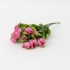 Buchet flori artiificiale, 5 fire, culoare roz inchis, H 30, B.S.P. / SL059_5