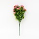 Buchet flori artiificiale, 5 fire, culoare roz inchis, H 30, B.S.P. / SL059_5