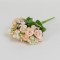 Buchet flori artificiale, culoare somon, H 30 cm, B.S.P. / SL061_4