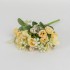 Buchet flori artificiale, culoare galben, H 30 cm, B.S.P. / SL061_2