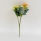 Buchet flori artificiale, 6 fire, 2 culori, H 30 cm, B.S.P. / SL079_1