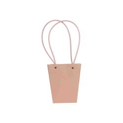 Set 10 pungi pentru ghiveci, culoare roz, 15.5x13x9 cm, B.S.P. / SL096_6