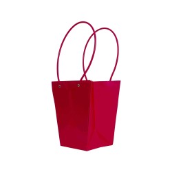 Set 10 pungi pentru ghiveci, culoare ciclam, 20x17x12 cm, B.S.P. / SL097_4