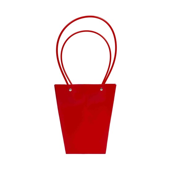 Set 10 pungi pentru ghiveci, culoare rosu, 20x17x12 cm, B.S.P. / SL097_2