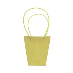 Set 10 pungi pentru ghiveci, culoare verde, 20x17x12 cm, B.S.P. / SL097_6