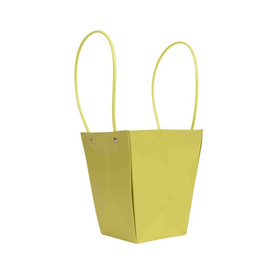 Set 10 pungi pentru ghiveci, culoare verde, 20x17x12 cm, B.S.P. / SL097_6