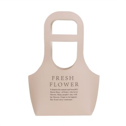 Set 10 cutii carton pliate, model poseta, culoare roz, 32x23x7.5 cm, B.S.P. / SL100_4