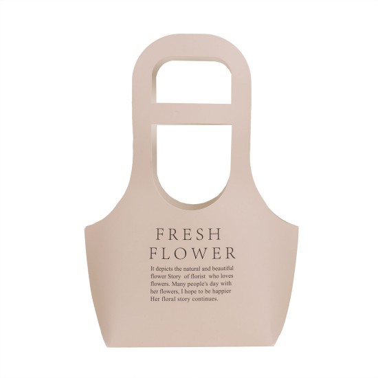 Set 10 cutii carton pliate, model poseta, culoare roz, 32x23x7.5 cm, B.S.P. / SL100_4