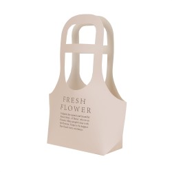 Set 10 cutii carton pliate, model poseta, culoare roz, 32x23x7.5 cm, B.S.P. / SL100_4