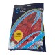 Set 100 baloane, latex, culoare rosu, 18 cm, B.S.P. / SL1084_1