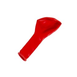 Set 100 baloane, latex, culoare rosu, 18 cm, B.S.P. / SL1084_1