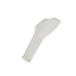 Set 100 baloane, latex, culoare alb, 18 cm, B.S.P. / SL1084_2