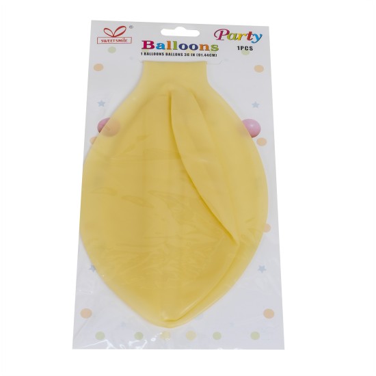 Balon latex, Jumbo, model transparent, ∅ 90 cm, B.S.P. / SL1085