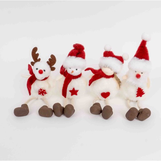 Decoratiune craciun, model mix, 12/set, 16 cm, B.S.P. / SL1095