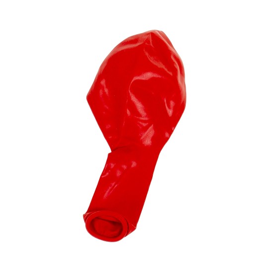 Set 100 baloane, latex, culoare rosu, 30 cm, B.S.P. / SL111_8