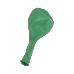 Set 100 baloane, latex, culoare verde, 30 cm, B.S.P. / SL111_1