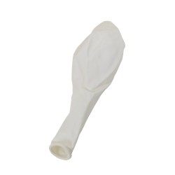 Set 100 baloane, latex, culoare alb, 30 cm, B.S.P. / SL111_3