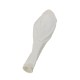 Set 100 baloane, latex, culoare alb, 30 cm, B.S.P. / SL111_3