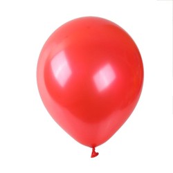 Set 100 baloane, latex, culoare rosu, 30 cm, B.S.P. / SL111_8