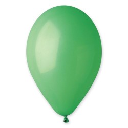 Set 100 baloane, latex, culoare verde, 30 cm, B.S.P. / SL111_1