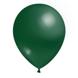 Set 100 baloane, latex, culoare verde inchis, 30 cm, B.S.P. / SL111_4