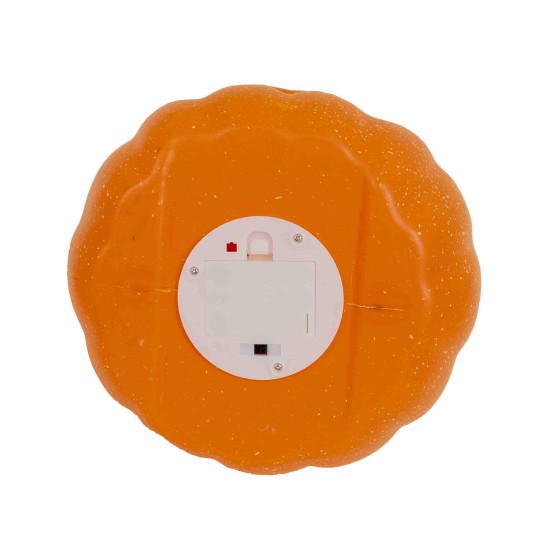 Dovleac din plastic cu led pentru Halloween, 20 cm, B.S.P. / SL1147