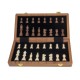 Joc de sah, din lemn, model premium, 29x14.5x5 cm, B.S.P. / SL1181