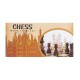 Joc de sah, din lemn, model premium, 42x24.5x7, B.S.P. / SL1183