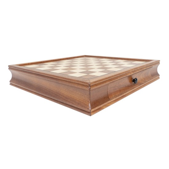 Joc de sah magnetic, din lemn, model premium, 40x40x7 cm, B.S.P. / SL1184