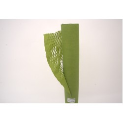 Rolă ambalaj hârtie fagure, culoare verde, B.S.P. / SL1235-7