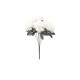 Buchet 7 flori artificiale / SL146_Crem