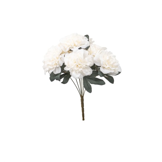 Buchet 7 flori artificiale / SL146_Crem