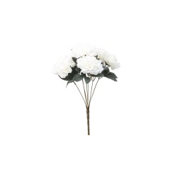 Buchet 7 flori artificiale / SL146_Alb