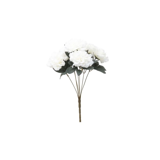 Buchet 7 flori artificiale / SL146_Alb