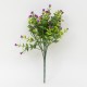 Buchet verdeata + bobite, culoare lila, H 30 cm, B.S.P. / SL149_1