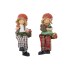 Set 2 figurine din rasina cu picioare atarnatoare, model capsuna, H 16 cm, B.S.P. / SL163_9
