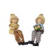 Set 2 figurine din rasina cu picioare atarnatoare, model para, H 16 cm, B.S.P. / SL163_5
