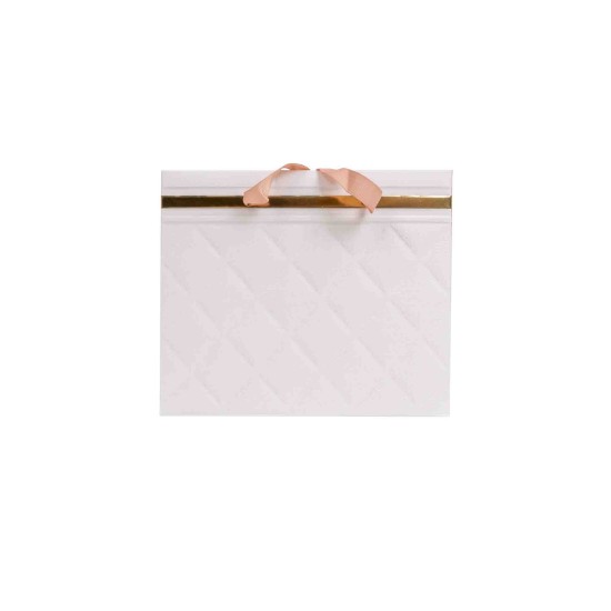 Set 10 cutii din carton, culoare alb, 18x12x15 cm, B.S.P. / SL169_2