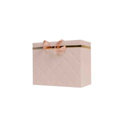 Set 10 cutii din carton, culoare roz, 18x12x15 cm, B.S.P. / SL169_1