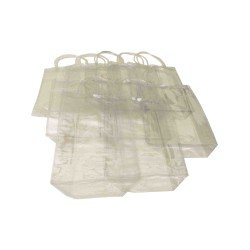 Set 10 pungi transparente, 16X26X8 cm, B.S.P. / SL171