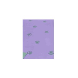 Folie celofan, 20/set, model amprenta, culoare lila, 57x57 cm, B.S.P. / SL182_4